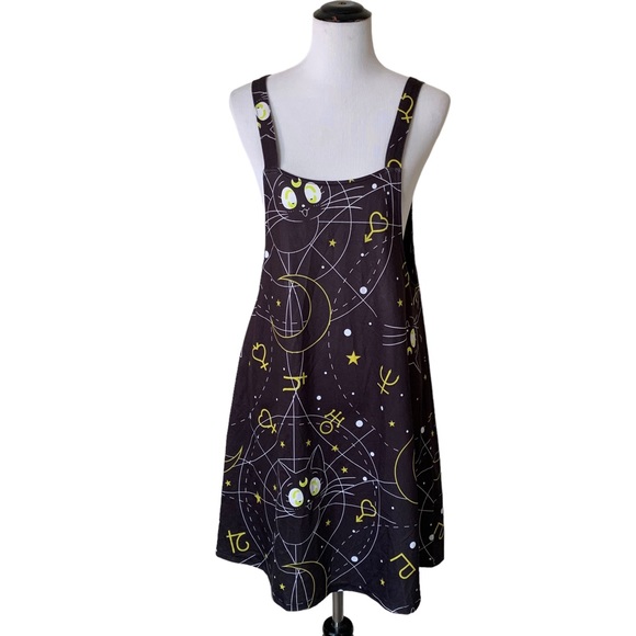 Hot Topic Dresses & Skirts - Hot Topic Sailor Moon Luna Cat Black Jumper Dress - No Size Tag - Medium? Large?